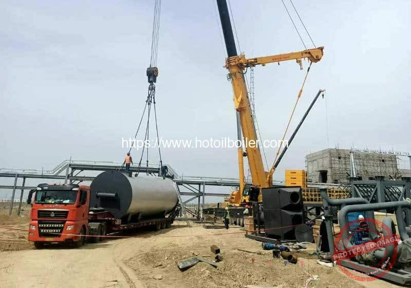Gas-Thermal-Fluid-Oil-Heater-Installation-Instruction-in-Egypt